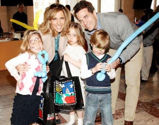Tim Lewis With Wife And Children